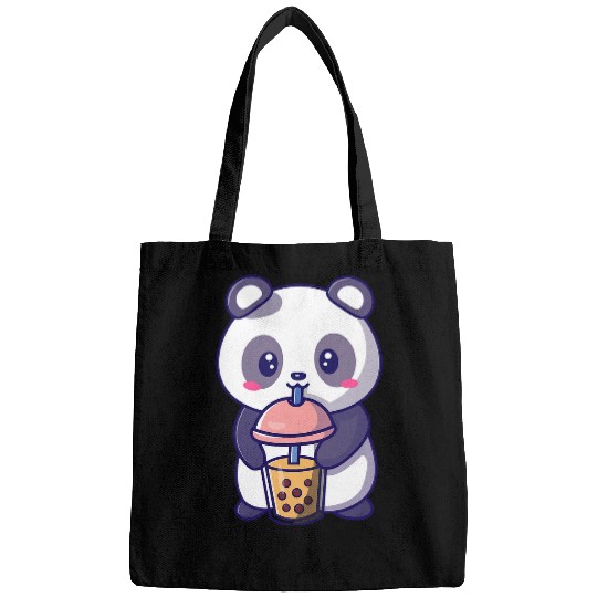 Panda Pet Bubble Tea Boba Milk Tea Kawaii Gift Idea Bags