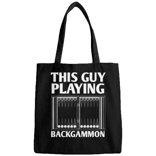 this guy playing backgammon board game player Bags