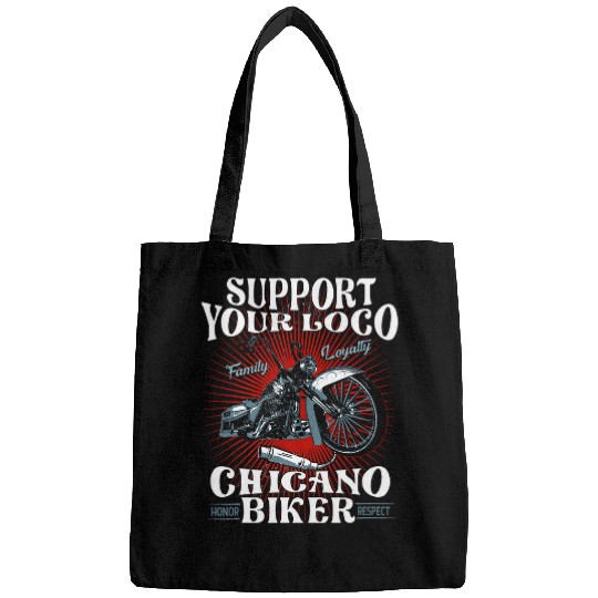 Lowriders Motorcycle Biker Custom Chicano vintages Mexican Bags