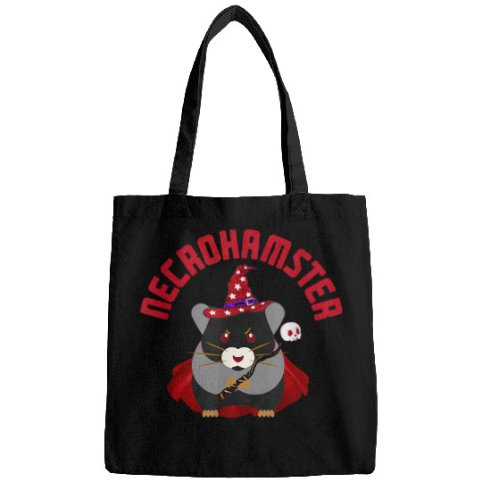 Hamster Pet NecroHamster Necromancer Hamster Funny Pet Wizard Rodent Bags