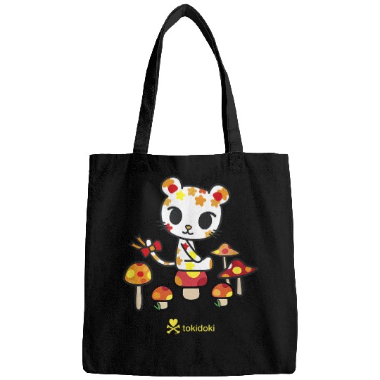Tokidoki Autumn Colored Palette Sitting In A Mushroom Garden Bags