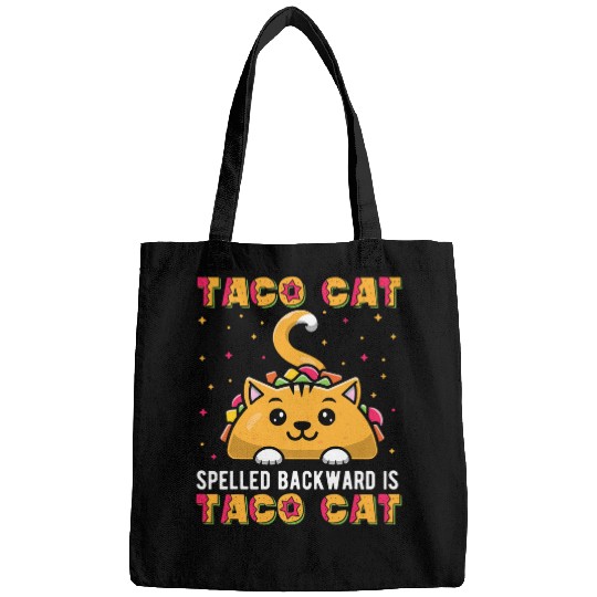 Taco Cat Tacocat Cinco De Mayo Cat Tacos Mexico Bags