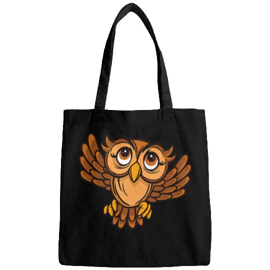 Owl Pet Bird Animal Cute Barn Owl Bird Night Owl Bags