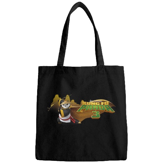 Panda Pet Kung Fu Panda Master Po Portrait Movie Logo Bags