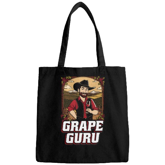 Wines Fun Grape Guru Winemaker Costume Vintner Wines Love Vineyard Bags