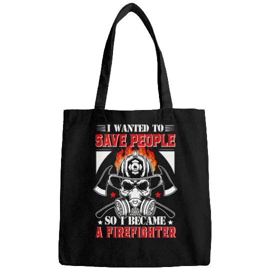 Firefighter Job Fireman Cool Graphics Firefighter Plus Size 283 Bags