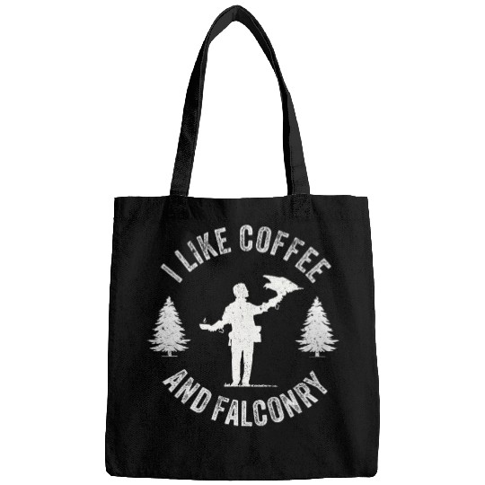 Coffee Fun Like Coffee And Falconry Falconer Hawker Hawking Lover Bags