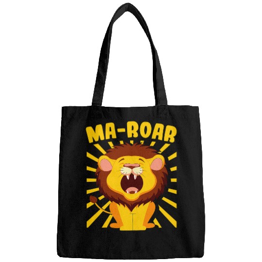 Lion Pet Passover Jewish Days Lion Roaring Hebrew Kindergarten Family Bags