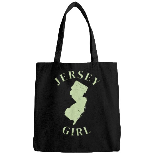 New Jersey Girl Cute Preppy Garden State Pride Beautiful Fun Bags
