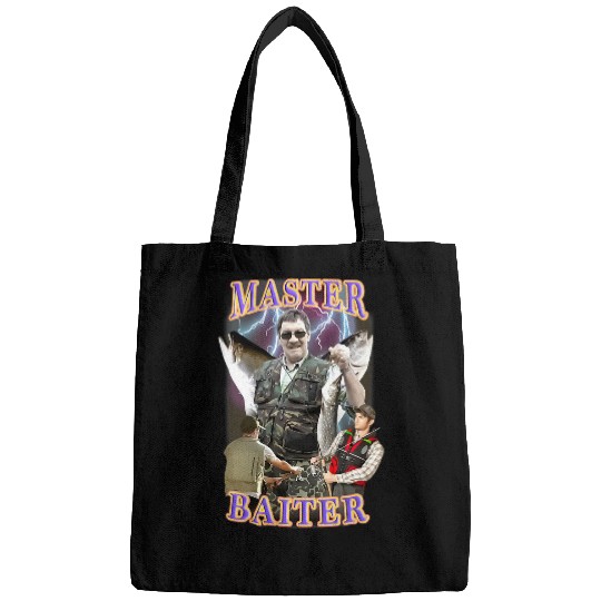 master baiter vintages bass fishing funny angler Bags