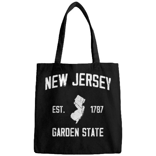 NJ New Jersey Garden State Pride East Coast Proud Jersean 1 Bags