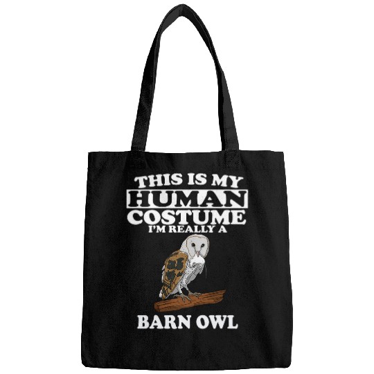 Owl Pet This Is My Human Costume I m Really A Barn Owl Bird Bags