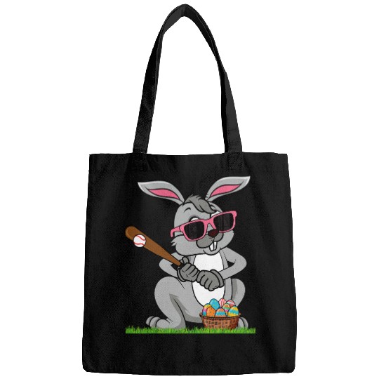 Toddler Boys Easter Bunny Rabbit Baseball Pitcher Kids Teens Bags
