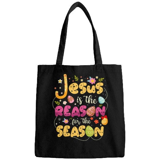Christian Jesus is the reason for the season for a Easter Fan Christ Bags