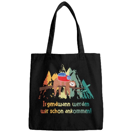 Team Sloth Retro vintages Style Hiking Mountaineering Bags