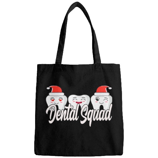 christmas Dental Squad Dental lab Hygienist Bags