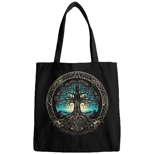 Tree Of Life Viking Sacred Geometry Celtic Norse Zen 38 Bags