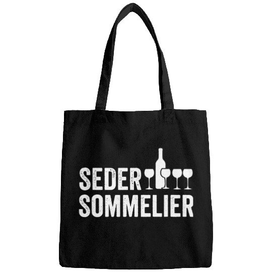 Wines Fun Seder Sommelier Funny Passover Seder Four Cups Wines Matzah Bags