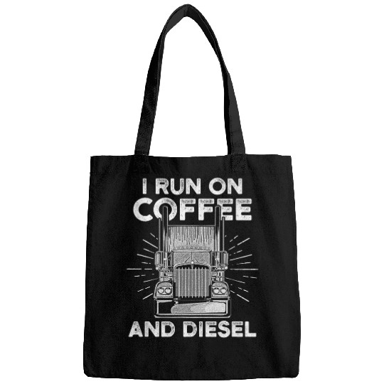 Coffee Fun Run On Coffee and Diesel Truck Driver Bags