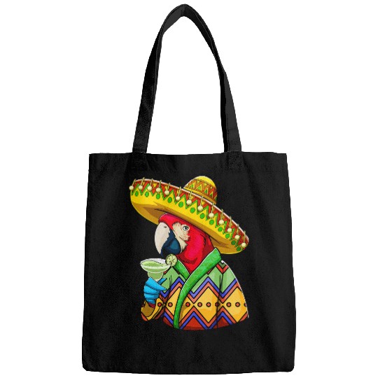 Wines Fun Cocktail Parrot Funny Women Parrot Love Birds Drinking Bags