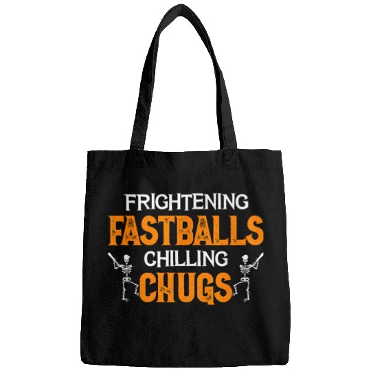 Beer Fun Halloween Baseball Pitcher Softball Catcher Beer Drinking Bags