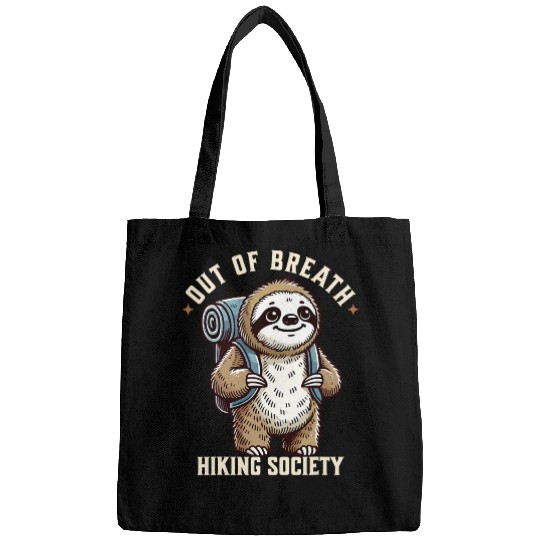 Sloth Pet Out of Breath Hiking Society Nature Outdoor Trails Sloth 3 Bags