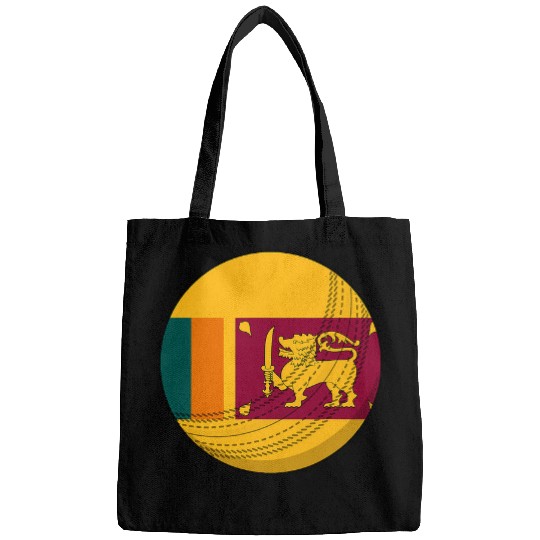 Cricket Fan Sri Lanka Cricket Ball Sri Lanka People Cricket Fan Flag Bags