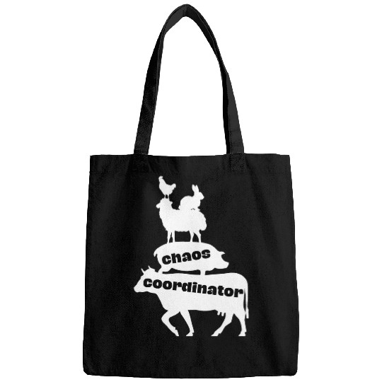 Chaos Coordinator Livestock Show Cow Pig Sheep County Fair Bags