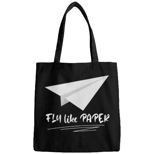 Paper Plane Fly Like Paper Aircraft Aviation Paper Airplane Bags