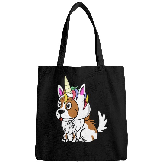 Cavalier King Charles Spaniel Dog Unicorns Hat Bags