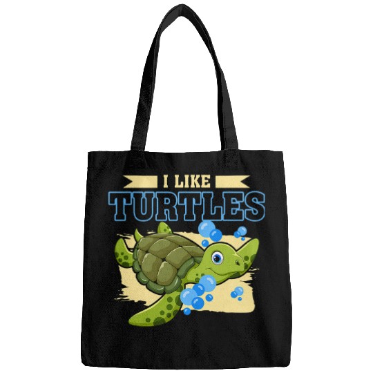Turtle Pet I like turtles Animal Zoo Toy Tortoise Turtle Bags