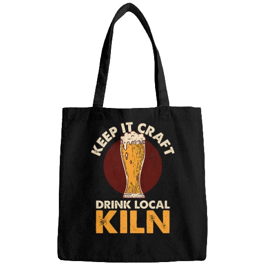 Beer Fun Keep it Craft Drink Local Kiln Craft Beer Mississippi Brewer Bags