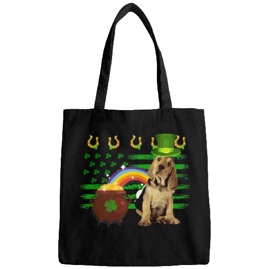 Bloodhound Dog Short Sleeve Bags