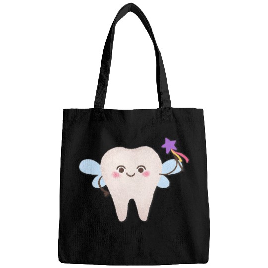 Funny Tooth Fairy for Dentists Bags