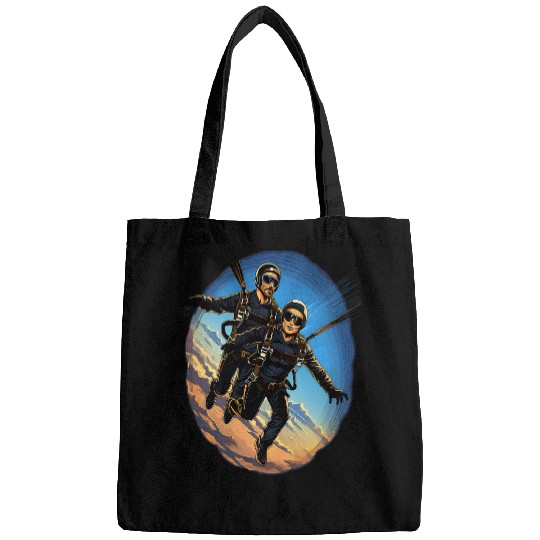 Tandem Skydiving Skydive Duo Skydivers Bags