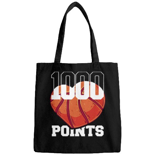 1000 Points Basketball Scorer High School Basketball Player 4 Bags