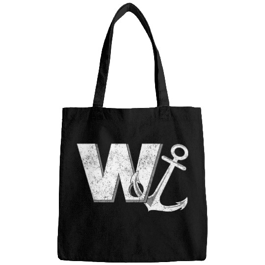 W Anchor Wanchor Wanker Jerk Funny Sailing Boating Bags