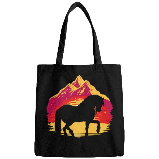 Horse Lover Arabian Horse Sunset Riding Horse Lover Equestrian Bags