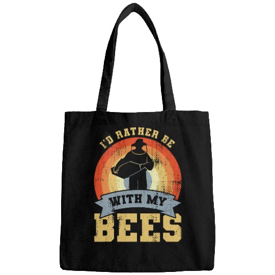vintages Beekeeper Saying Apiculturist Honeybee Bags