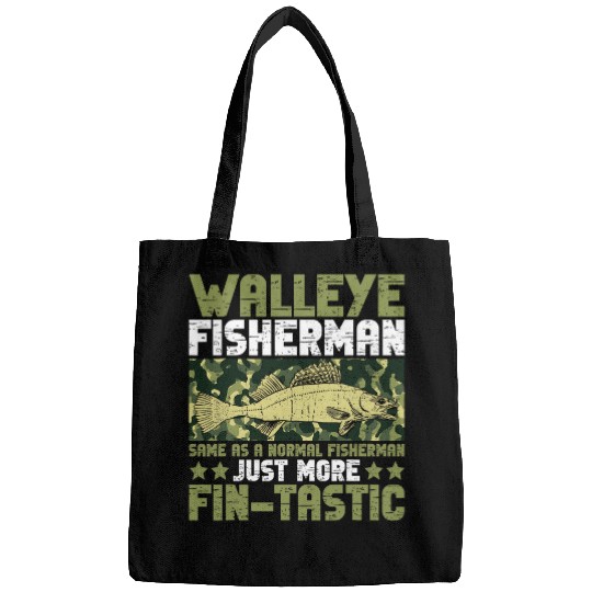 Walleye Fisherman Design For Walleye Fishing Bags