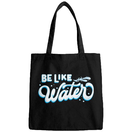 Be Like Water Daoism Ancient Chinese Tai Chi Taoism Bags