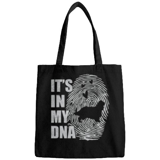 Funny Cavalier King Charles Spaniel DNA Dog Mom Dad Dog Love Bags
