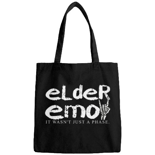 Elder Emo Gothic Sign of the Horns Punk Scene Emo Music Punk Bags