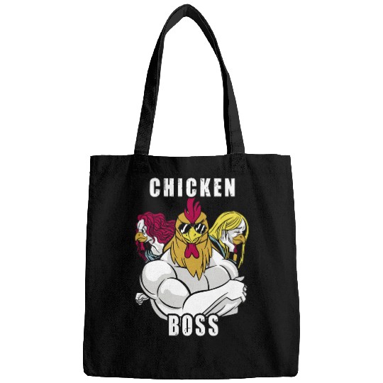 Chicken Lover Flock Boss Tee flock Boss Huhn Love Tee Funny Roosters Bags