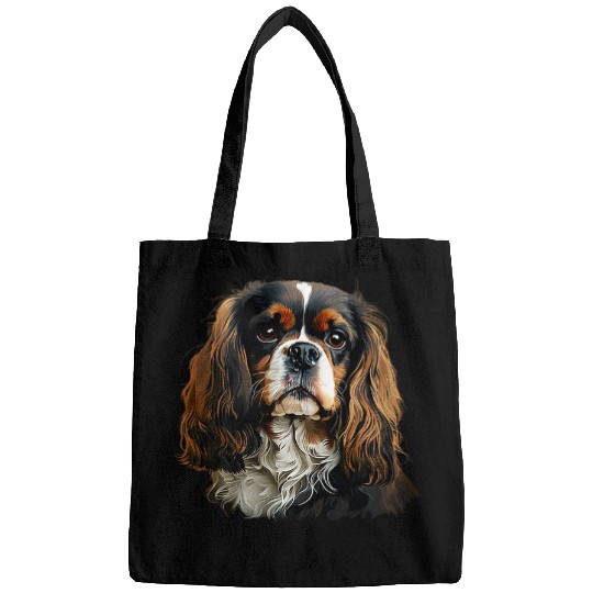 Funny Cavalier King Charles Spaniel Cute 5 Bags