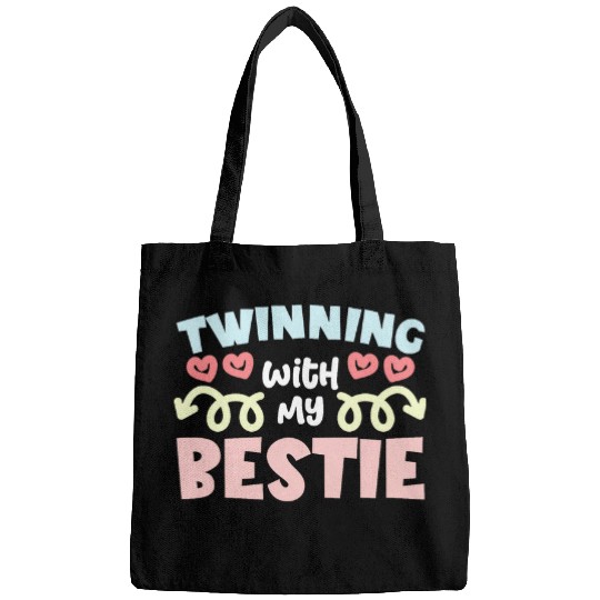 Twinning With My Bestie Spirit Week Twin Day bests Friend Bags