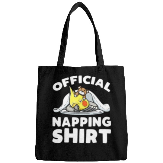 Cockatiel Parrot With Stuffed Animal Napping Sleeping Bags