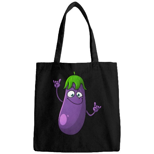 Lacrosse Gift Funny Eggplant Designs For Men Women Fruit Vegetable 21 Bags