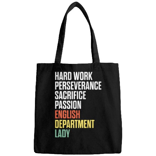 English Department Teacher School Staff 33 Bags