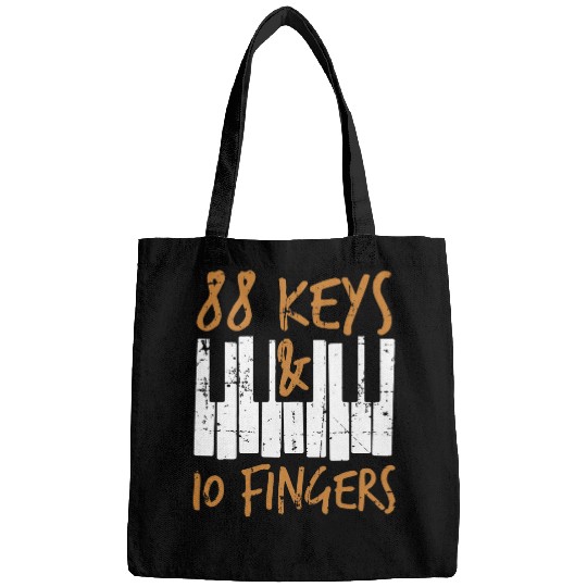 88 Keys 210 Fingers Piano Music Lover Pianist Bags